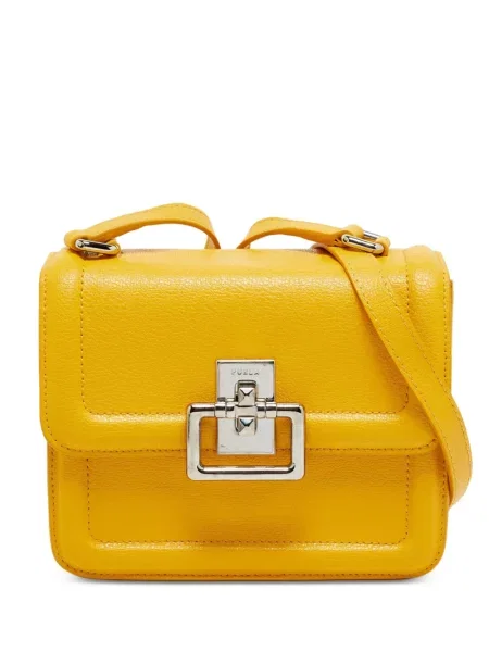 Geanta crossbody Furla din piele galben