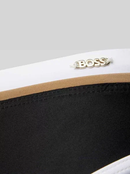 Figi bikini z aplikacją z logo model ‘BOSS CODES’ czarny