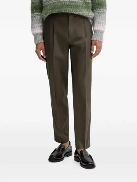 Pantaloni Barena plisate maro