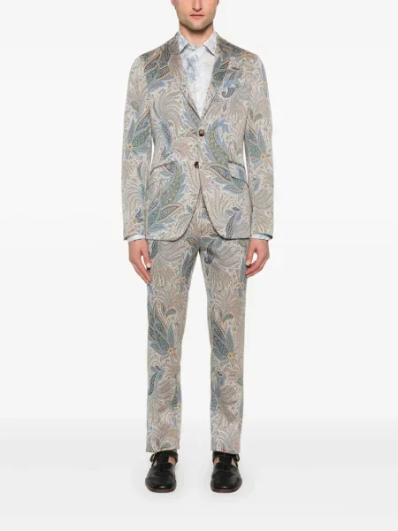 Cămașă Etro cu model floral cu imagine alb