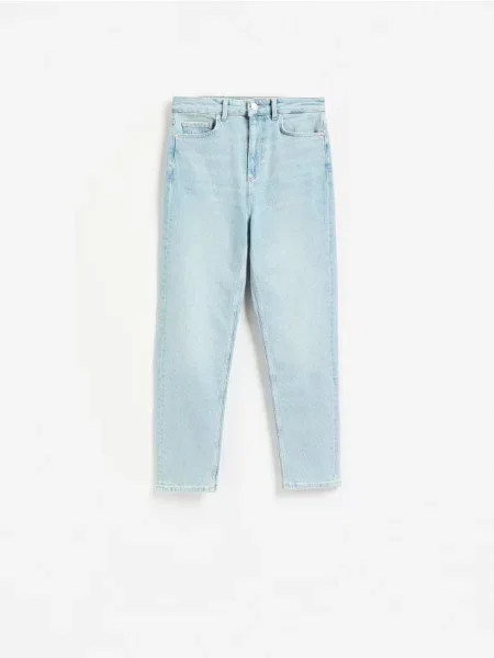 Reserved Blugi slim fit mom albastru