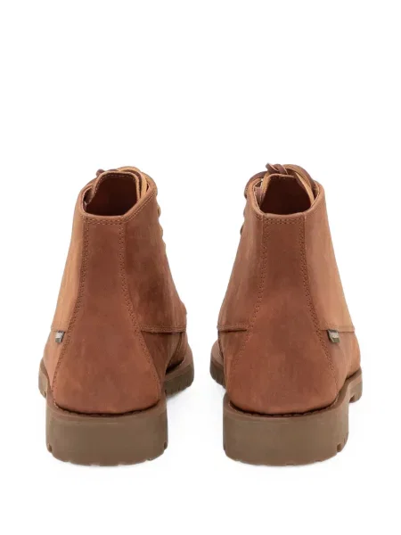 Botine Sebago cu șireturi din dantelă maro