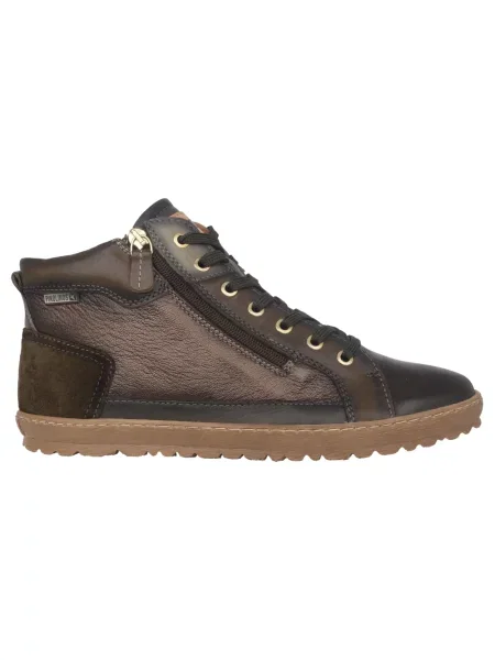 Sneakersy Pikolinos skórzane brązowe