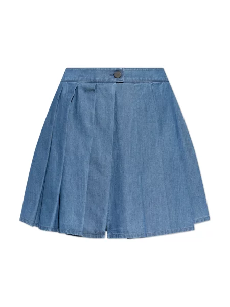 Spódnica jeansowa Emporio Armani niebieska
