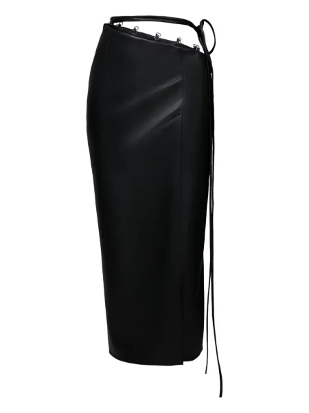 Spódnica midi Lika do kolan kopertowa czarna