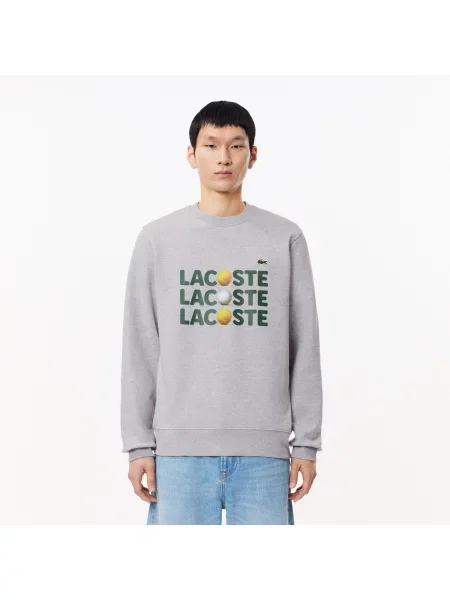 Lacoste Bluza Lacoste szara