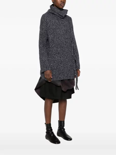 Πουλόβερ Yohji Yamamoto γραβάτες μπλε