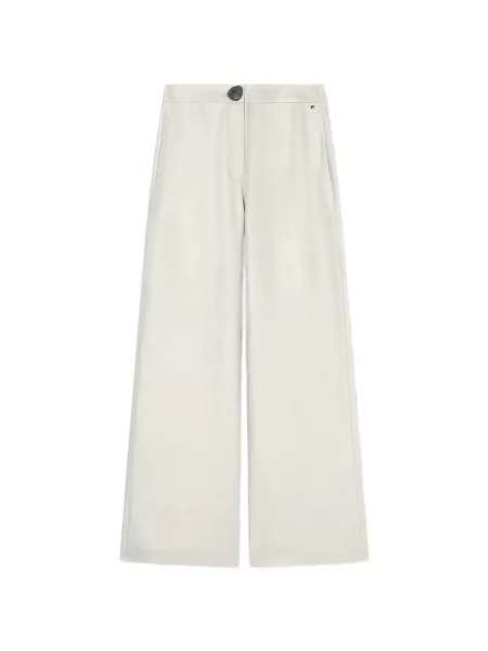 Pantaloni Armani Exchange din țesătură twill