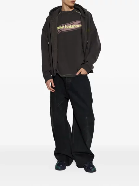 Tricou New Balance cu imagine streetstyle roșu