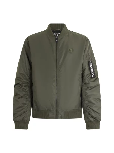 Kurtka bomber Plein Sport zielony