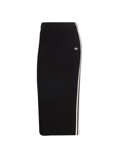 Adidas Fustă tip creion adicolor Knit negru