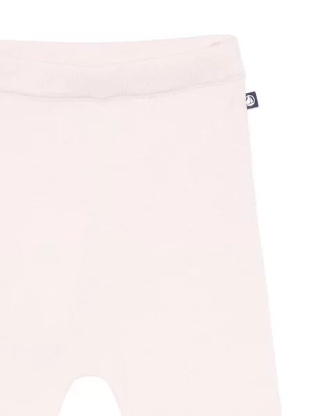 Spodnie dziecięce Petit Bateau różowe