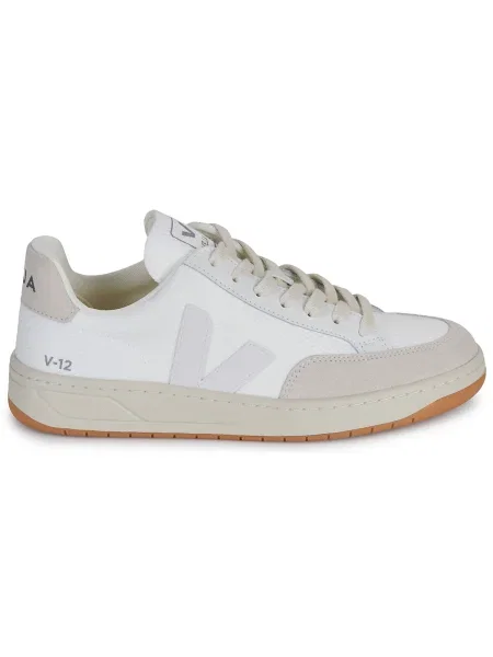 Pantofi Veja alb