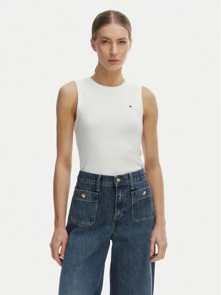 Tommy Hilfiger Top Écru