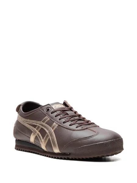 Маратонки Onitsuka Tiger с тигров принт кафяво