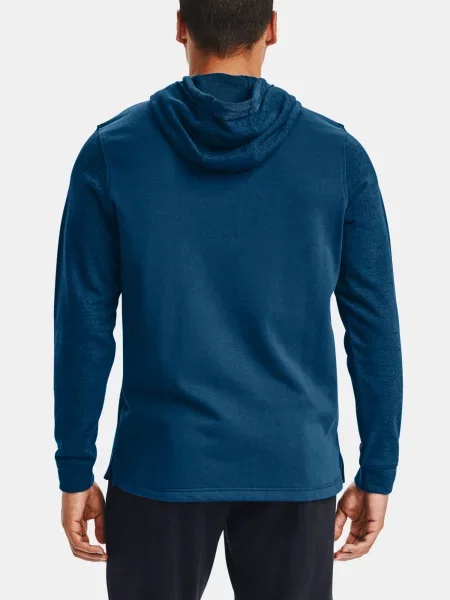 Tricou Under Armour din material terry albastru