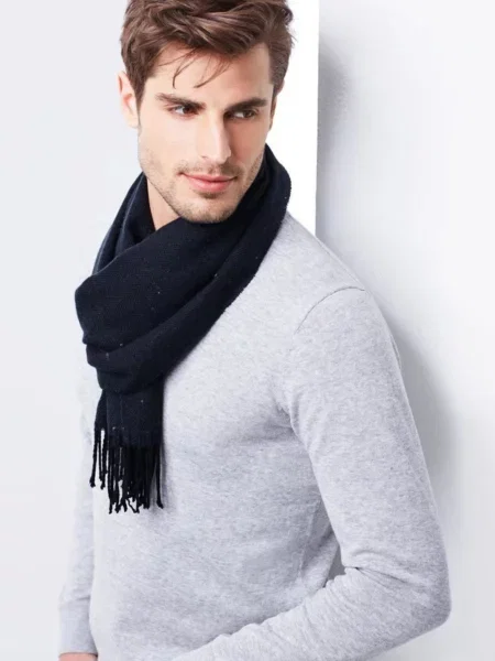 Шарф Tchibo синий