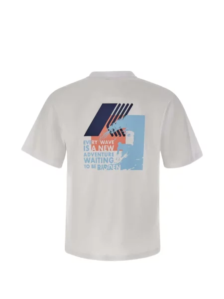 Tricou K-way alb