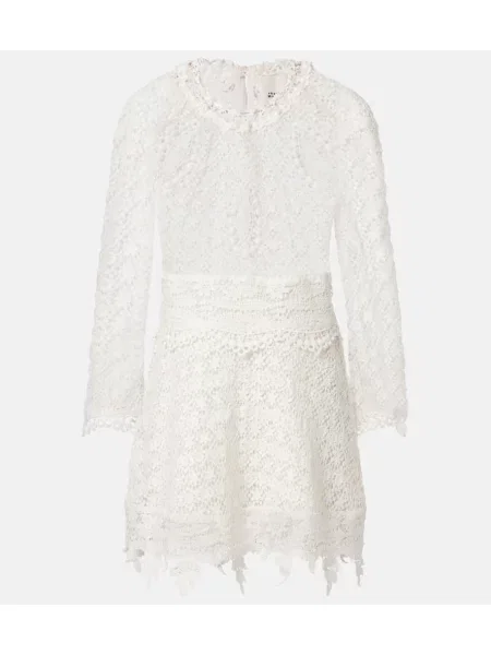 Rochie Isabel Marant din dantelă alb