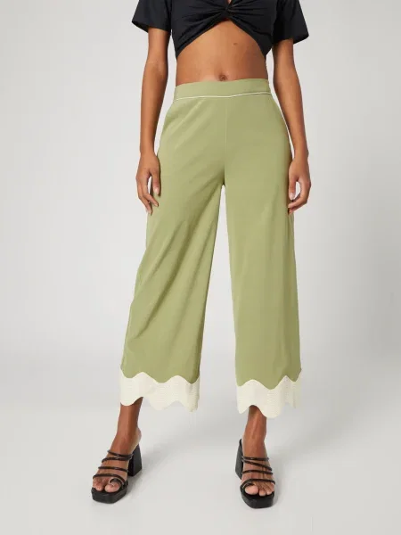 Katy Perry exclusive for ABOUT YOU Pantaloni Nora / verde bej
