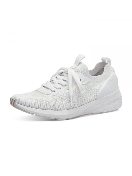 Sneakerși Tamaris alb