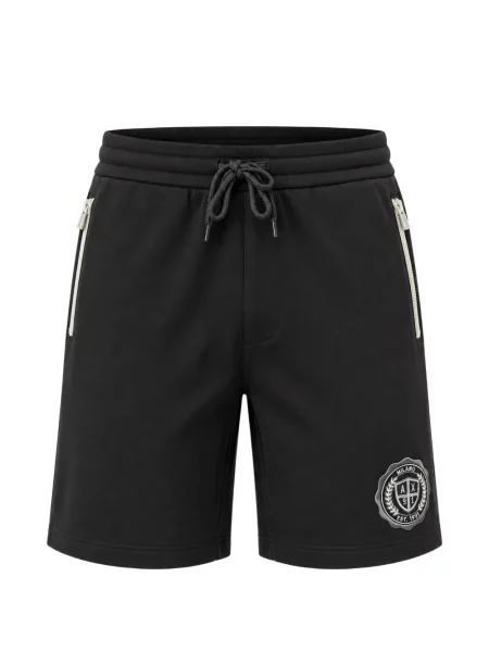 Pantaloni scurți Armani Exchange cu autograf cu cordon negru