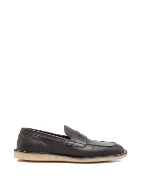 Pantofi loafer Dolce & Gabbana din piele maro