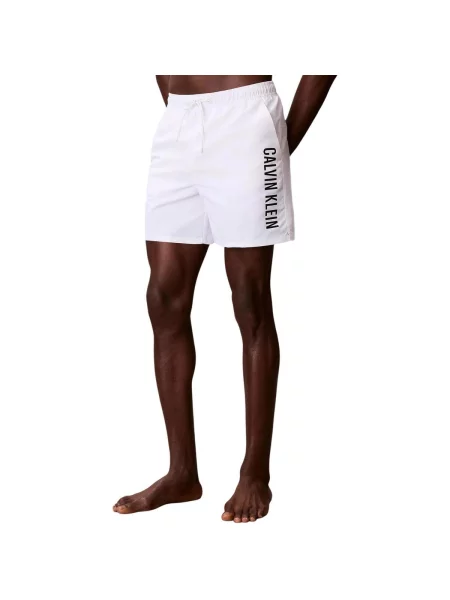 Șnur de strângere trening Calvin Klein alb