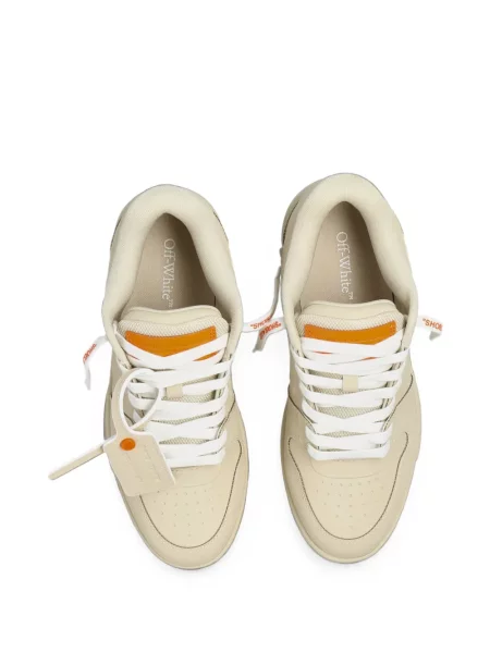 Sneakerși Off-white business alb