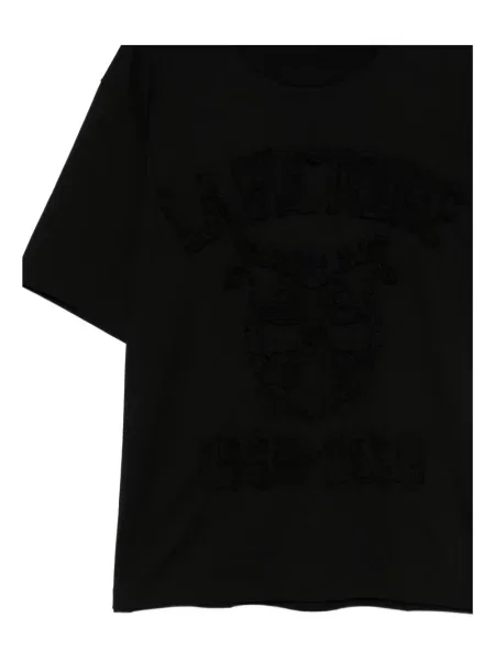 Tricou Taakk cu broderie negru