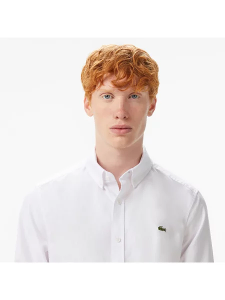 Lacoste Slim Fit Koszula biała