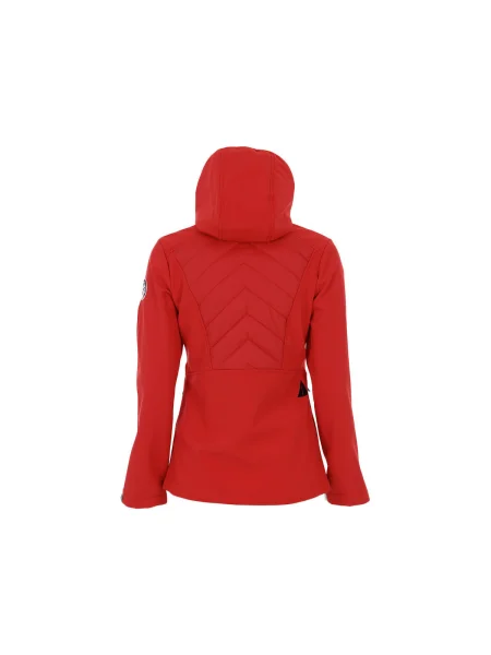 Geacă Vent Du Cap softshell roșu