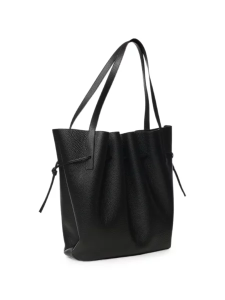 Geantă shopper Yuzefi din piele negru