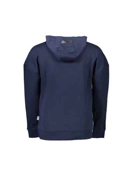 Bluza z kapturem Plein Sport niebieska