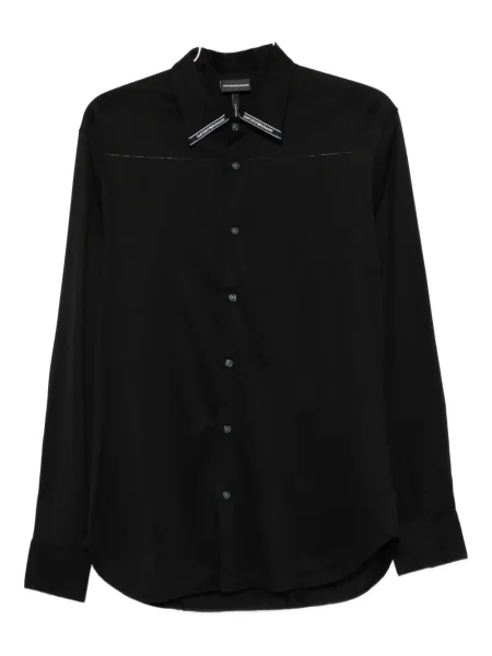 Дълго риза Emporio Armani черно