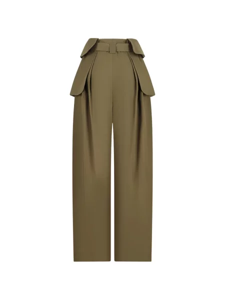 Cu centură pantaloni cargo Loewe verde