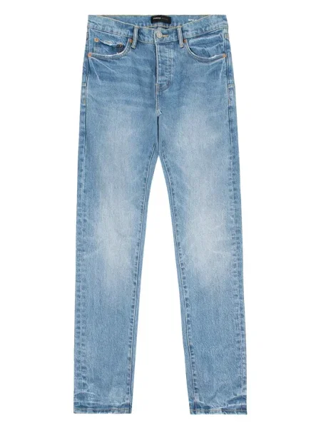 Blugi Purple Brand cu 5 buzunare albastru