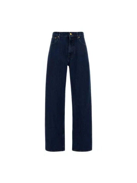 Jeansy Jil Sander niebieskie