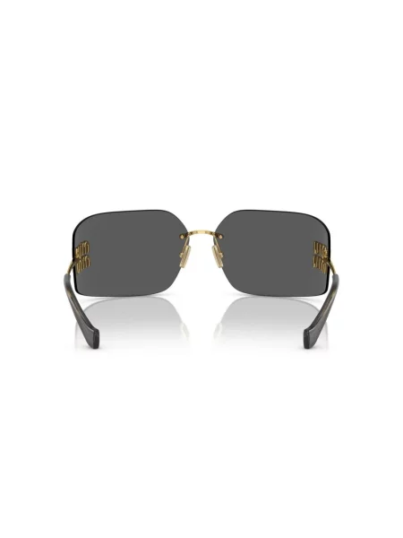 Okulary przeciwsłoneczne Miu Miu Eyewear żółte