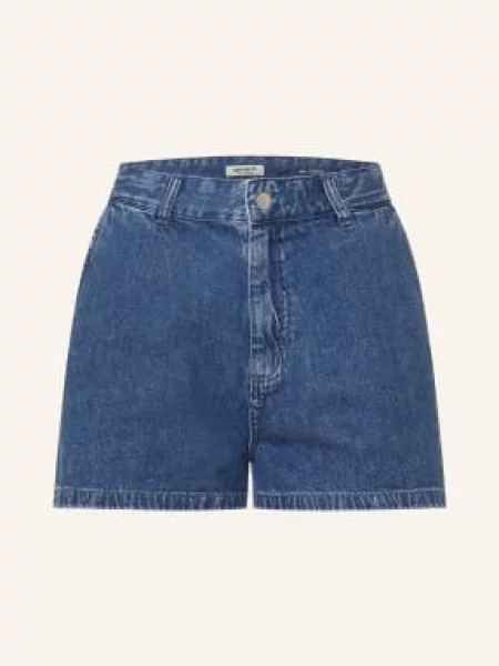 Carhartt Wip Džínové Šortky Lova blue stone washed modré