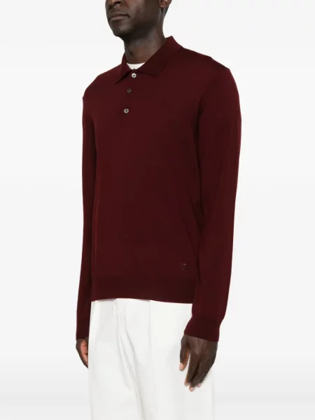 Tricou polo Corneliani roșu