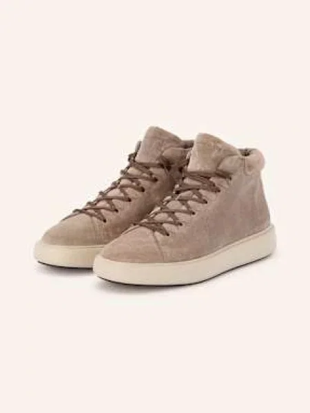 Officine Creative Wysokie Sneakersy beige beżowe