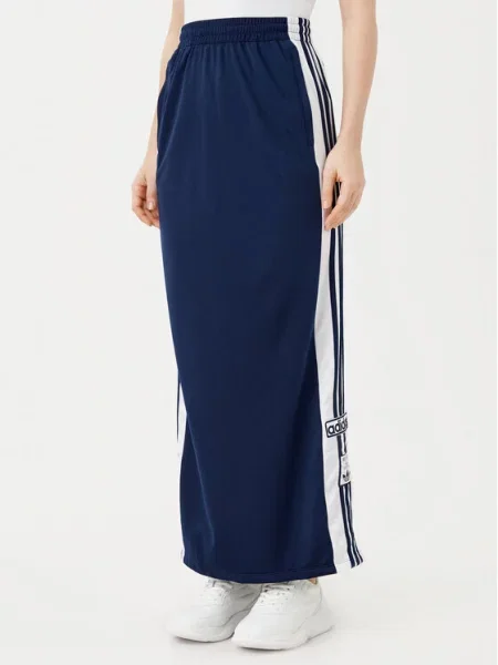Adidas Spódnica maxi adicolor Adibreak Granatowy