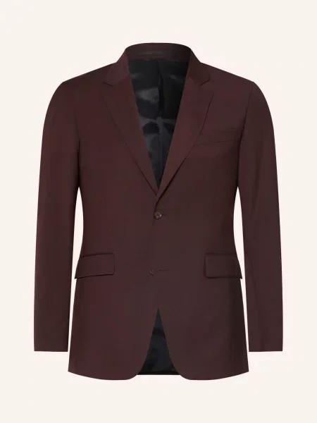 Tiger Of Sweden Oblekové Sako Justin Extra Slim Fit desert plum