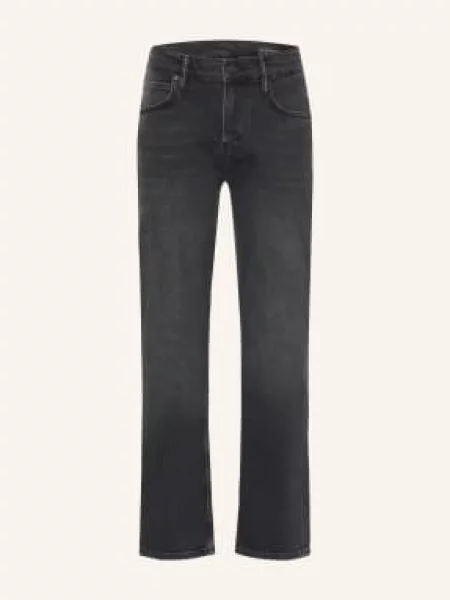 Allsaints Jeansy Sid Comfort O Kroju Regular Fit schwarz czarne