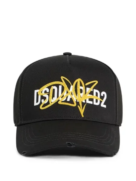 Șapcă Dsquared2 cu autograf negru