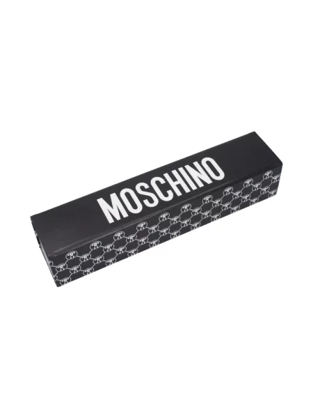 Parasol Moschino z logo czerwony