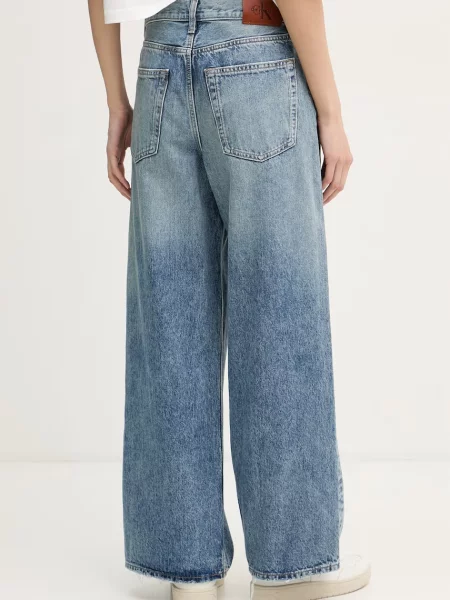 Calvin Klein Jeans jeansy straight niebieskie
