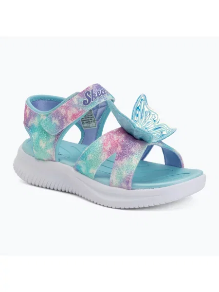 Gyerek szandál SKECHERS Jumpsters Butterfly Brites blue. Méret: 36 EU kék