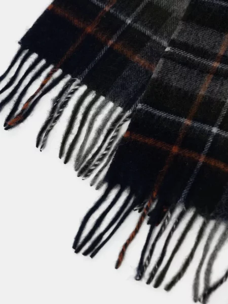 Fular Barbour de lână albastru